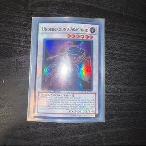 Yugioh Underground Arachnid 63465535 Limited Edition Card